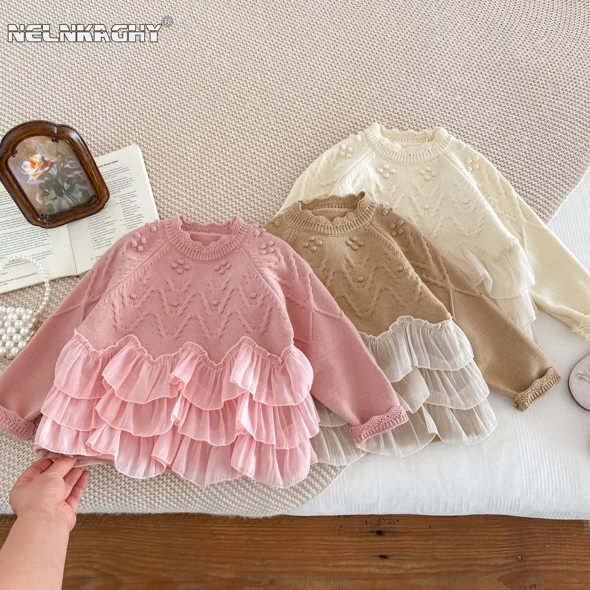 Baby Clothing Japan - Весенний детский модный верхний свитер для