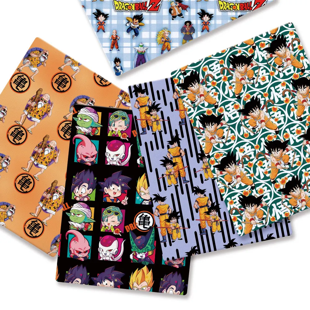Ткань с принтом Dragon Ball дл – обзор и цена Baby Clothing Japan