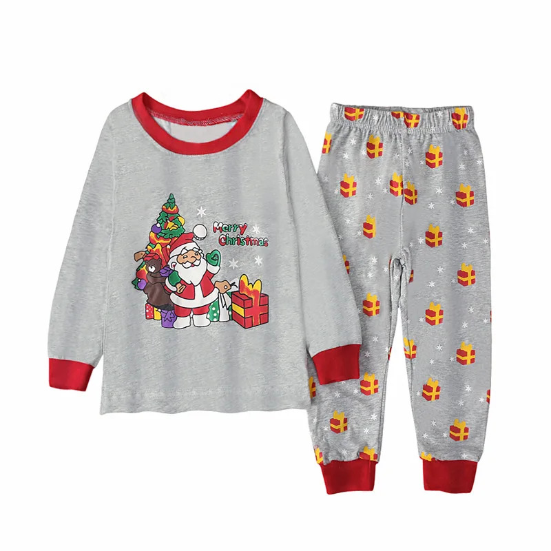Серая детская пижама с принтом – обзор и цена Baby Clothing Unisex