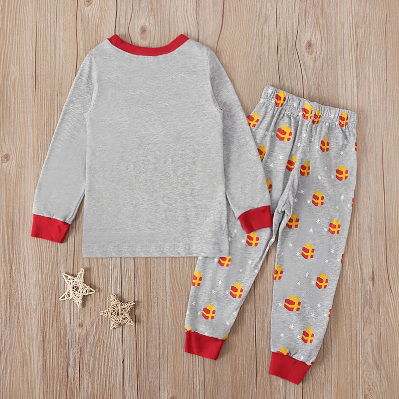 Серая детская пижама с принтом – обзор и цена Baby Clothing Unisex