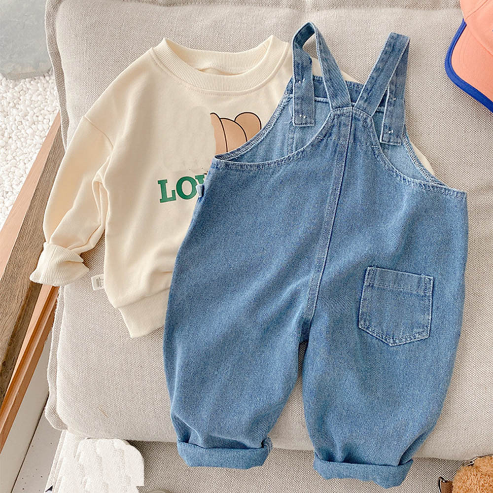 Комбинезон для девочек, синий  – обзор и цена Baby Clothing Boutique