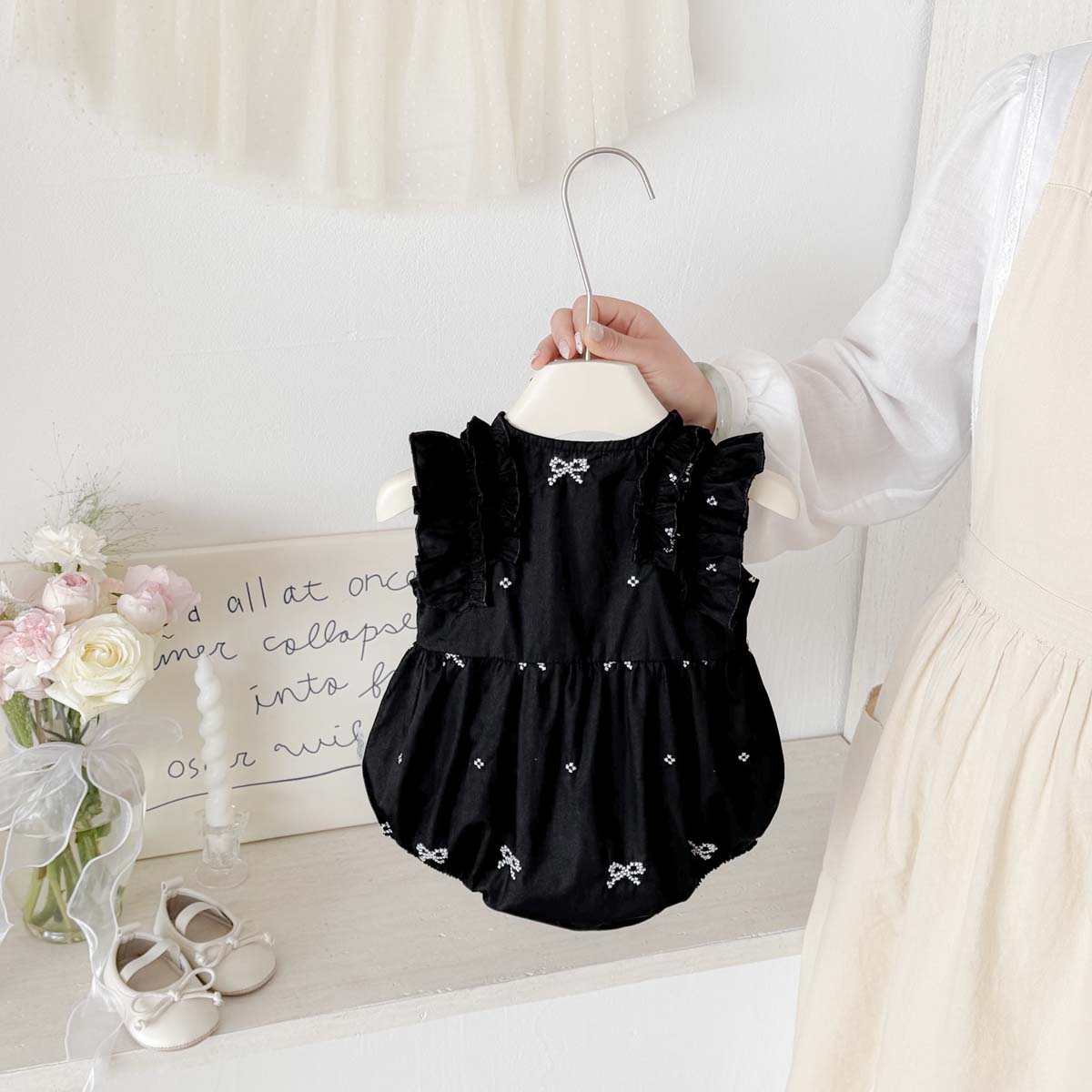 Черный комбинезон с принтом в  – обзор и цена Baby Clothing Online
